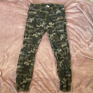 Camo cargo pants